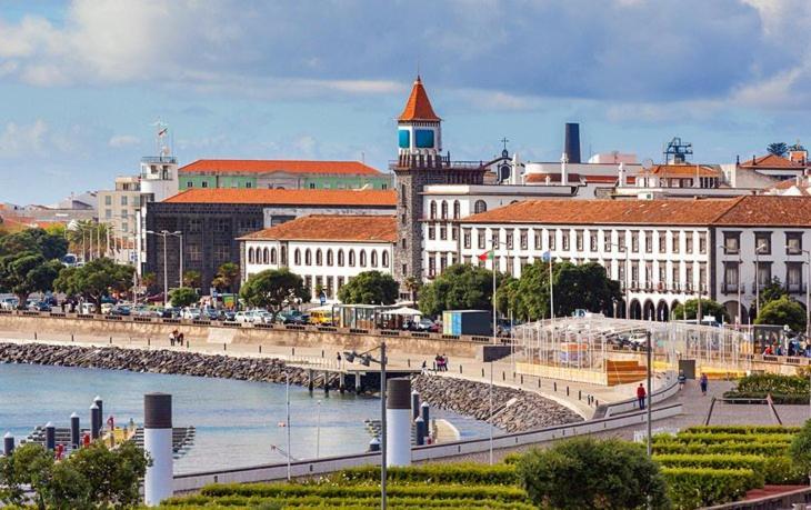 Apartamento Oceanus Apartman Ponta Delgada Kültér fotó